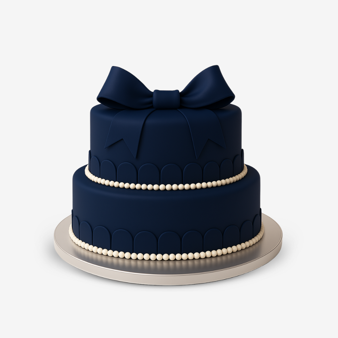 Premium Fondant Navy Blue